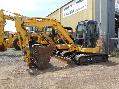 komatsu pc55mr 3 depth